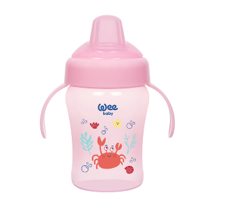Wee Baby Colurful Akıtmaz Kulplu Bardak 240 ml