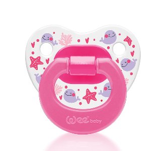Wee Baby Desenli Damaklı Emzik No:1