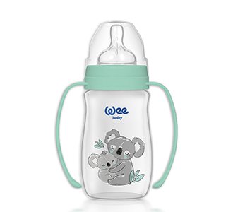 Wee Baby Geniş Ağızlı Kulplu Biberon 250 ml