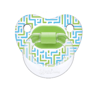 Wee Baby Şeffaf Desenli Damaklı Emzik No:2